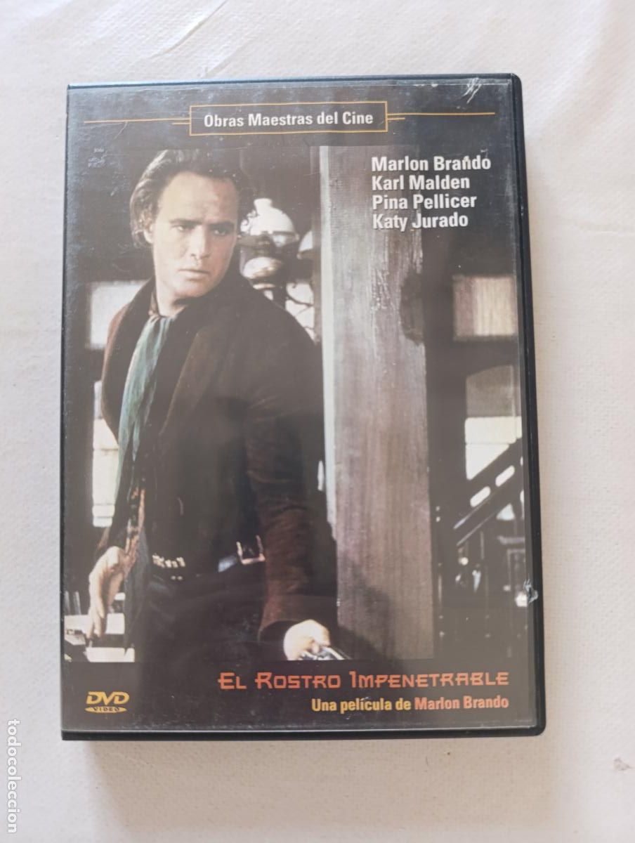 Cine: DVD EL ROSTRO IMPENETRABLE - MARLON BRANDO (9I)