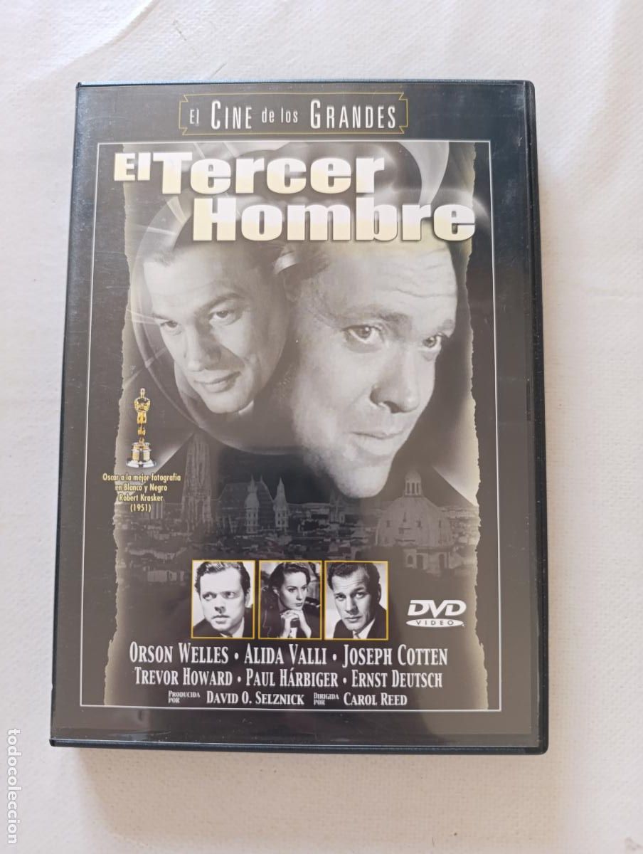Cine: DVD EL TERCER HOMBRE - JOSEPH COTTEN, ORSON WELLES (9J)