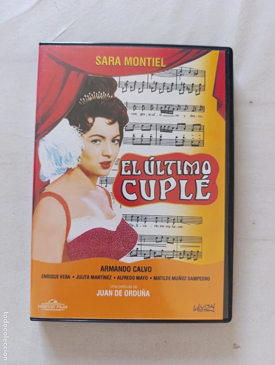 Cine: DVD EL ULTIMO CUPLE - SARA MONTIEL (9Jw)
