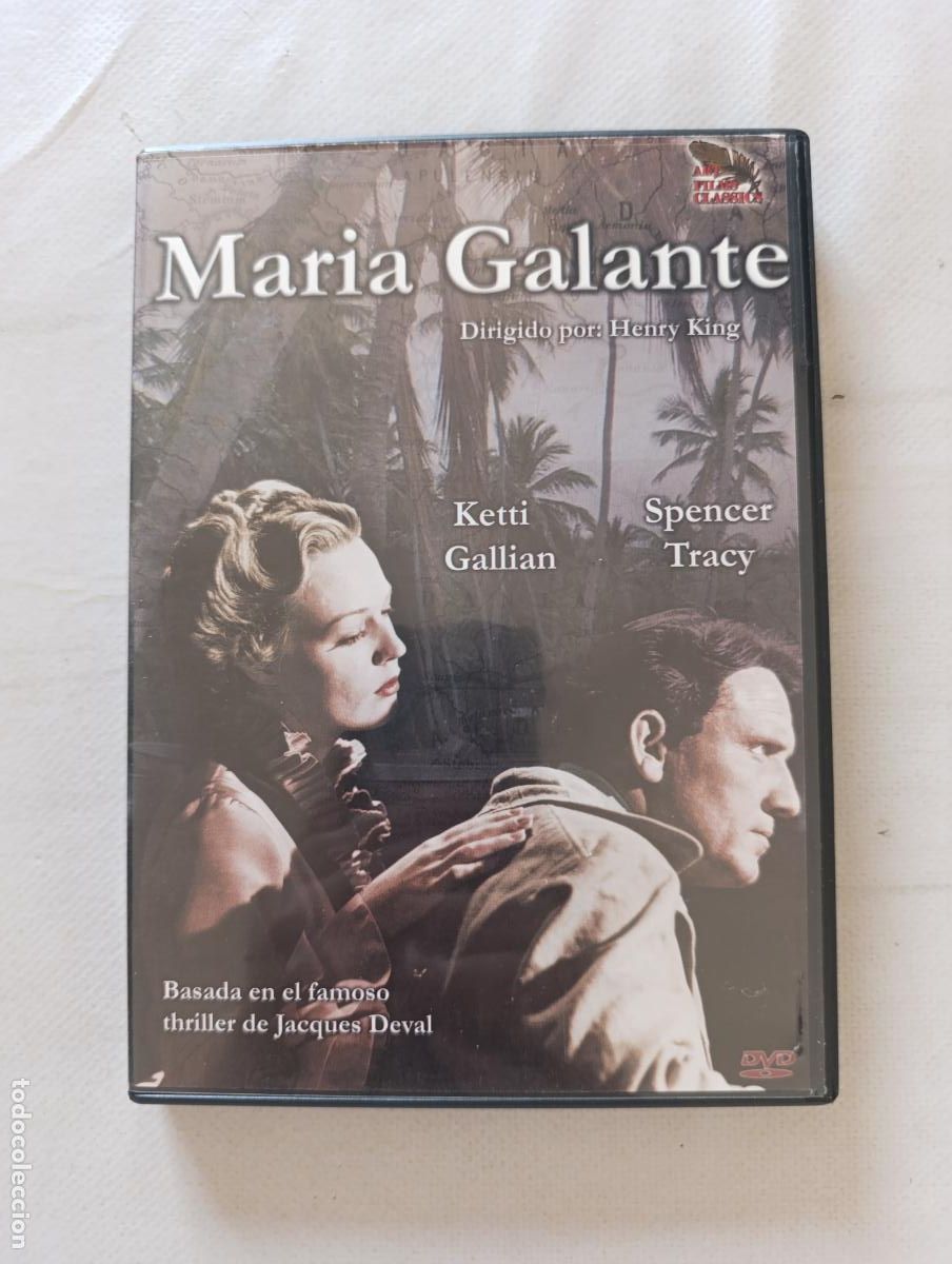 Cine: DVD MARIA GALANTE - SPENCER TRACY (9J)