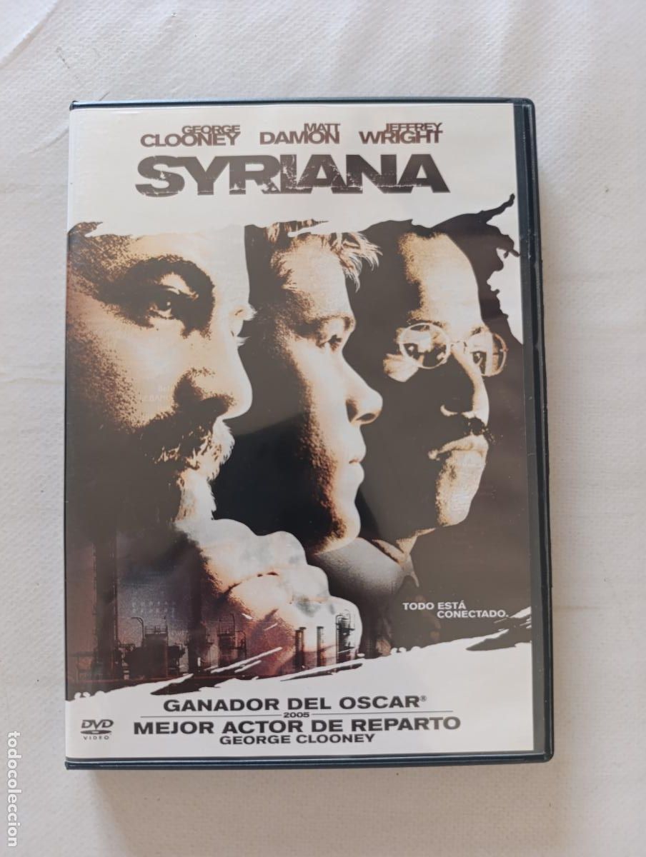 Cine: DVD SYRIANA - GEORGE CLOONEY, MATT DAMON (9K)