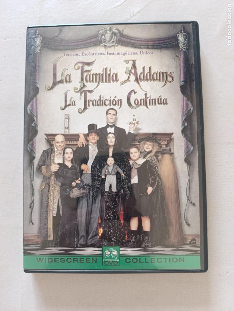 Cinema: DVD LA FAMILIA ADDAMS - LA TRADICION CONTINUA (9K)