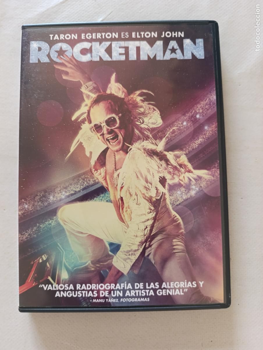Cine: DVD ROCKETMAN - ROCKET MAN - TARON EGERTON - ELTON JOHN (9Lw)