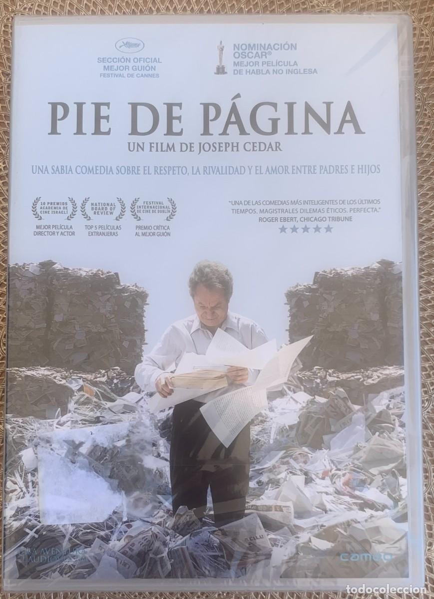 Cine: PIE DE PAGINA (Joseph Cedar, 2011)