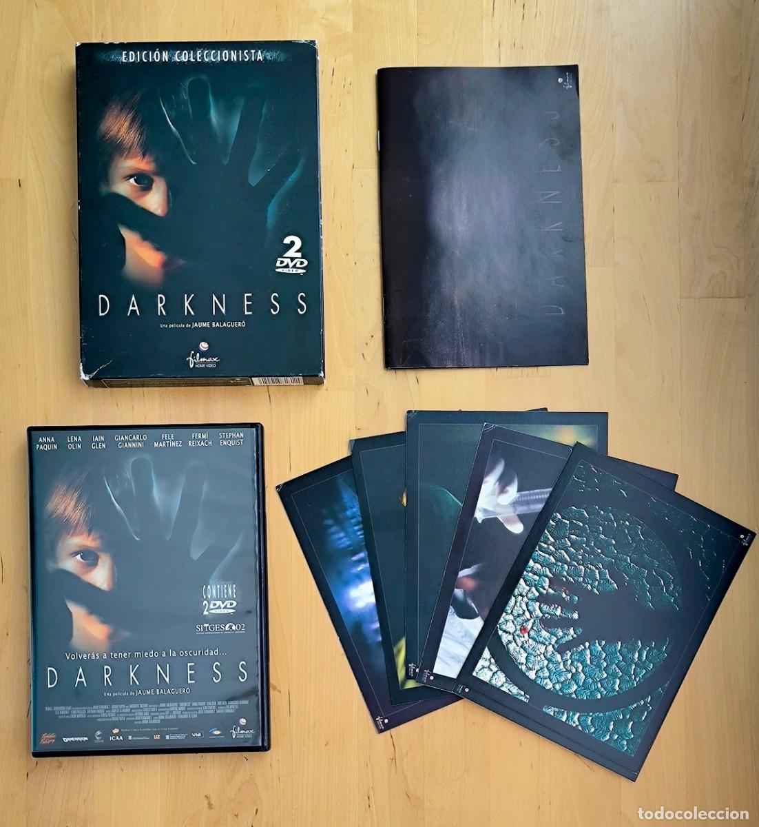 Cine: DVD Darkness Ed. Especial + Fotos + librito