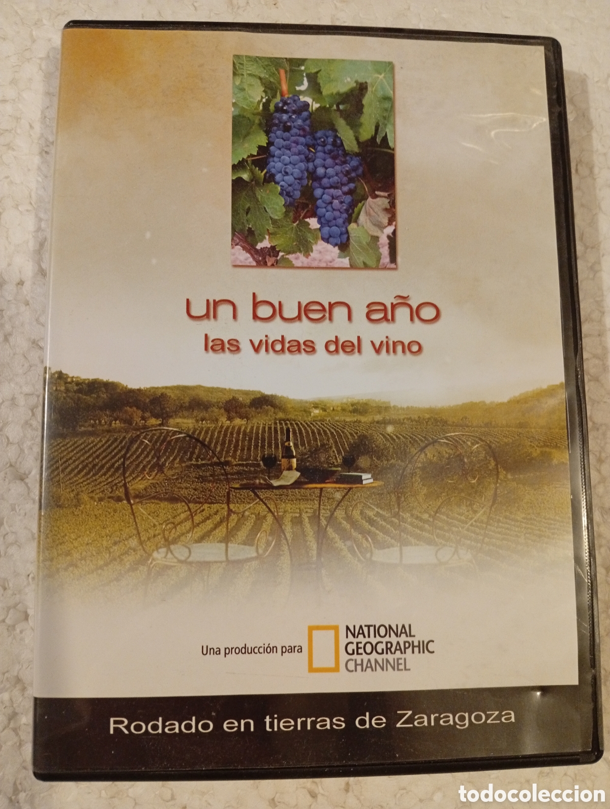 Cine: 1 DVD. UN BUEN A&Ntilde;O. LAS VIDAS DEL VINO. NATIONAL GEOGRAPHIC CHANNEL.