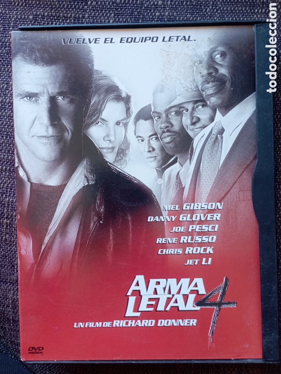 Cine: pel&iacute;cula DVD &rdquo;Arma letal 4&rdquo;