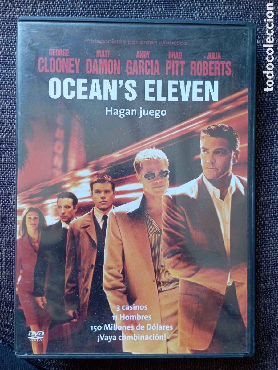 Cinema: pel&iacute;cula DVD &rdquo;Oceans Eleven&rdquo;