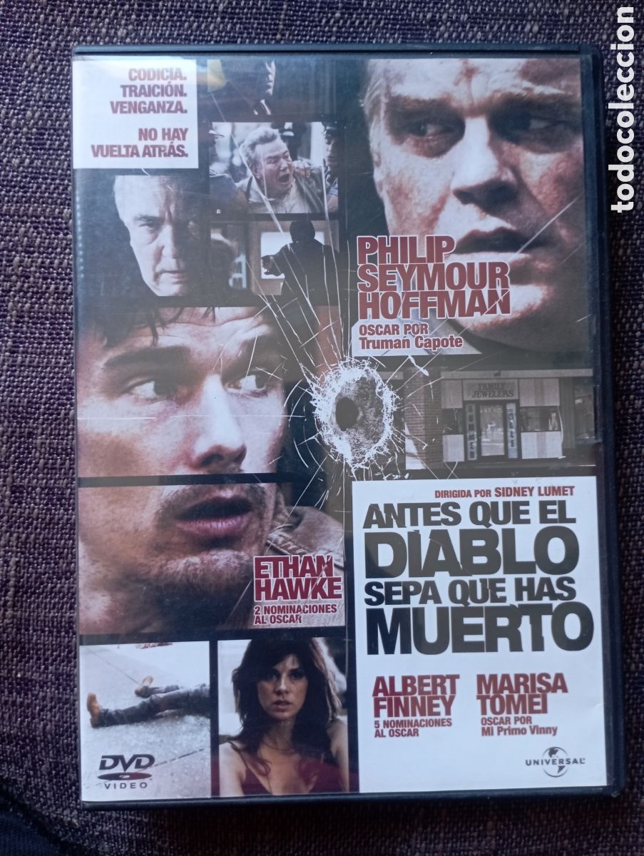 Cine: pel&iacute;cula DVD &rdquo;Antes que el diablo sepa que has muerto&rdquo;
