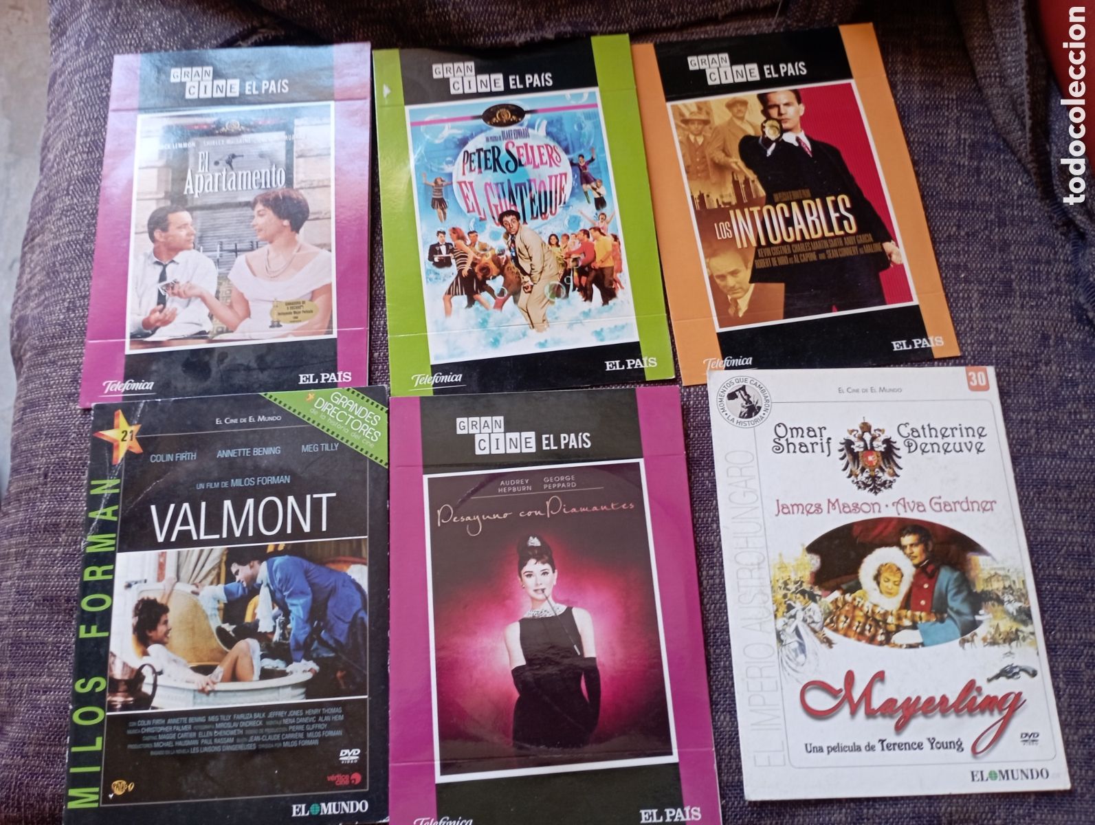 Cine: lote 6 pel&iacute;culas DVD ver t&iacute;tulos