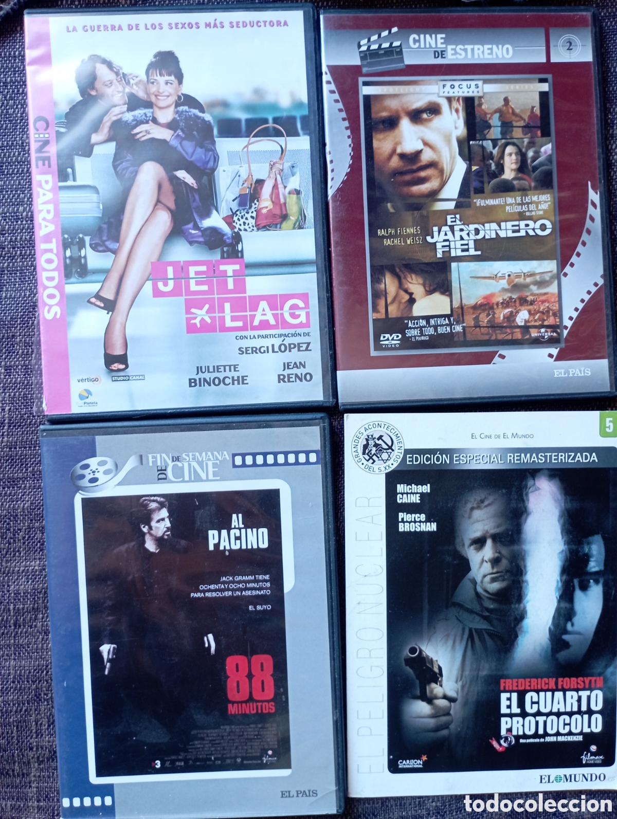 Cine: Lote 4 Peliculas dvd ver t&iacute;tulos