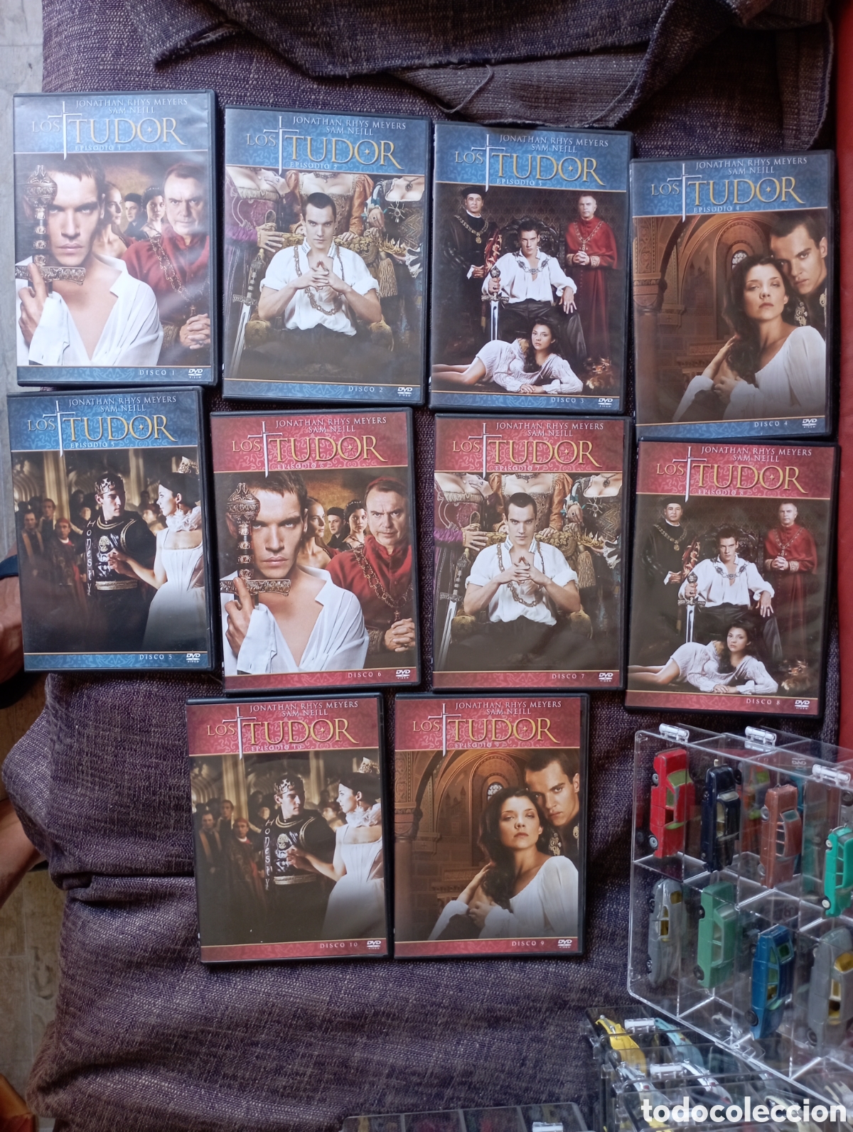 Cine: Lote 10 dvds &rdquo;Los Tudor&rdquo;