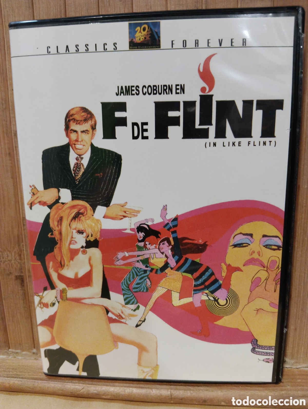 Cine: F de Flint - DVD seminuevo