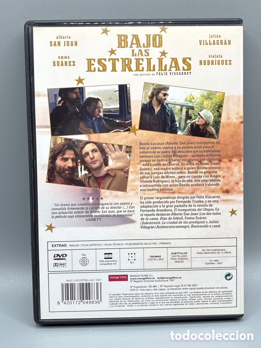 Cine: Bajo las estrellas DVD - Foto 2