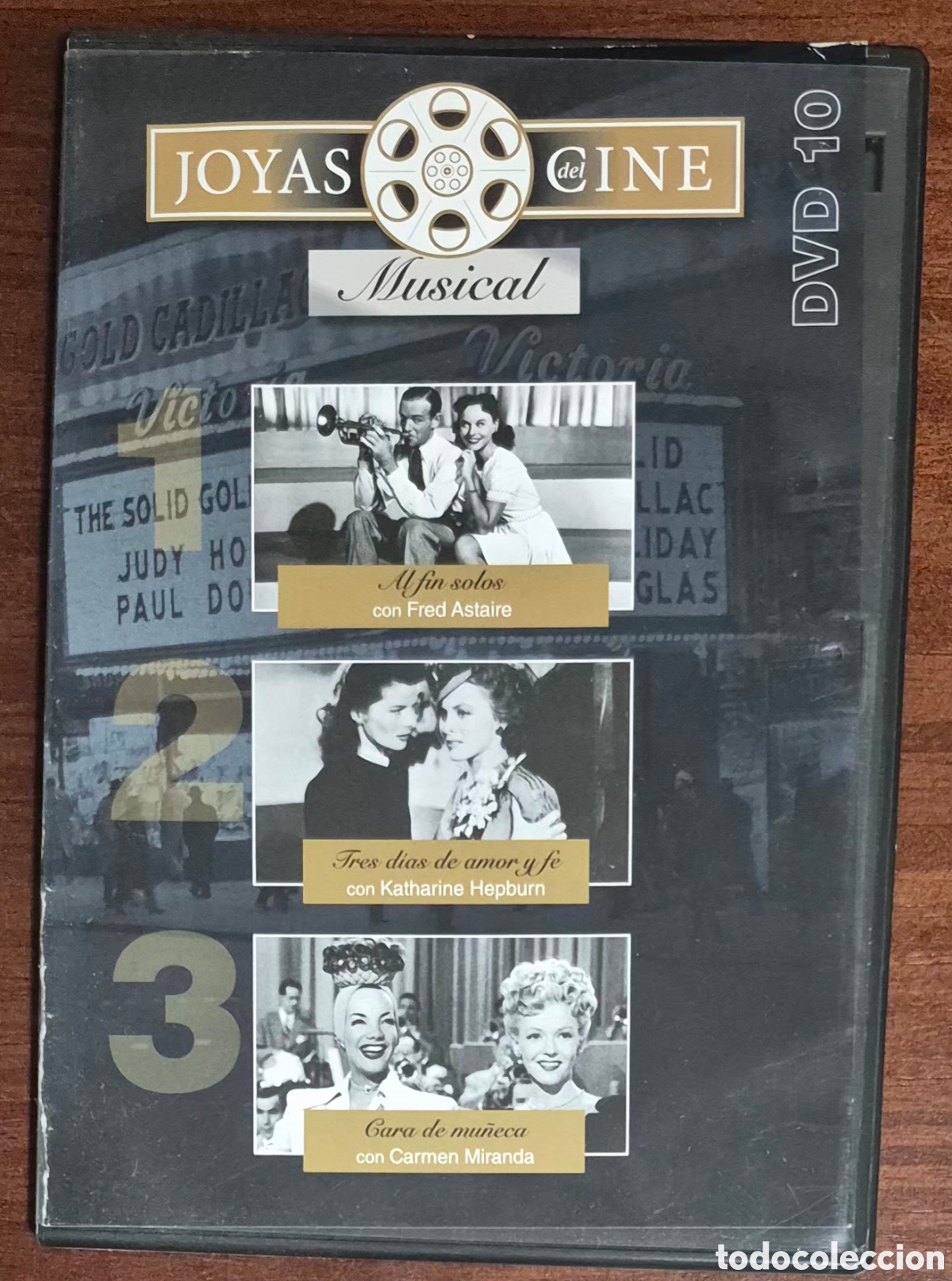 Cine: DVD - JOYAS DEL CINE (MUSICAL) AL FIN SOLOS/TRES D&Iacute;AS DE AMOR Y F&Eacute;/CARA DE MU&Ntilde;ECA
