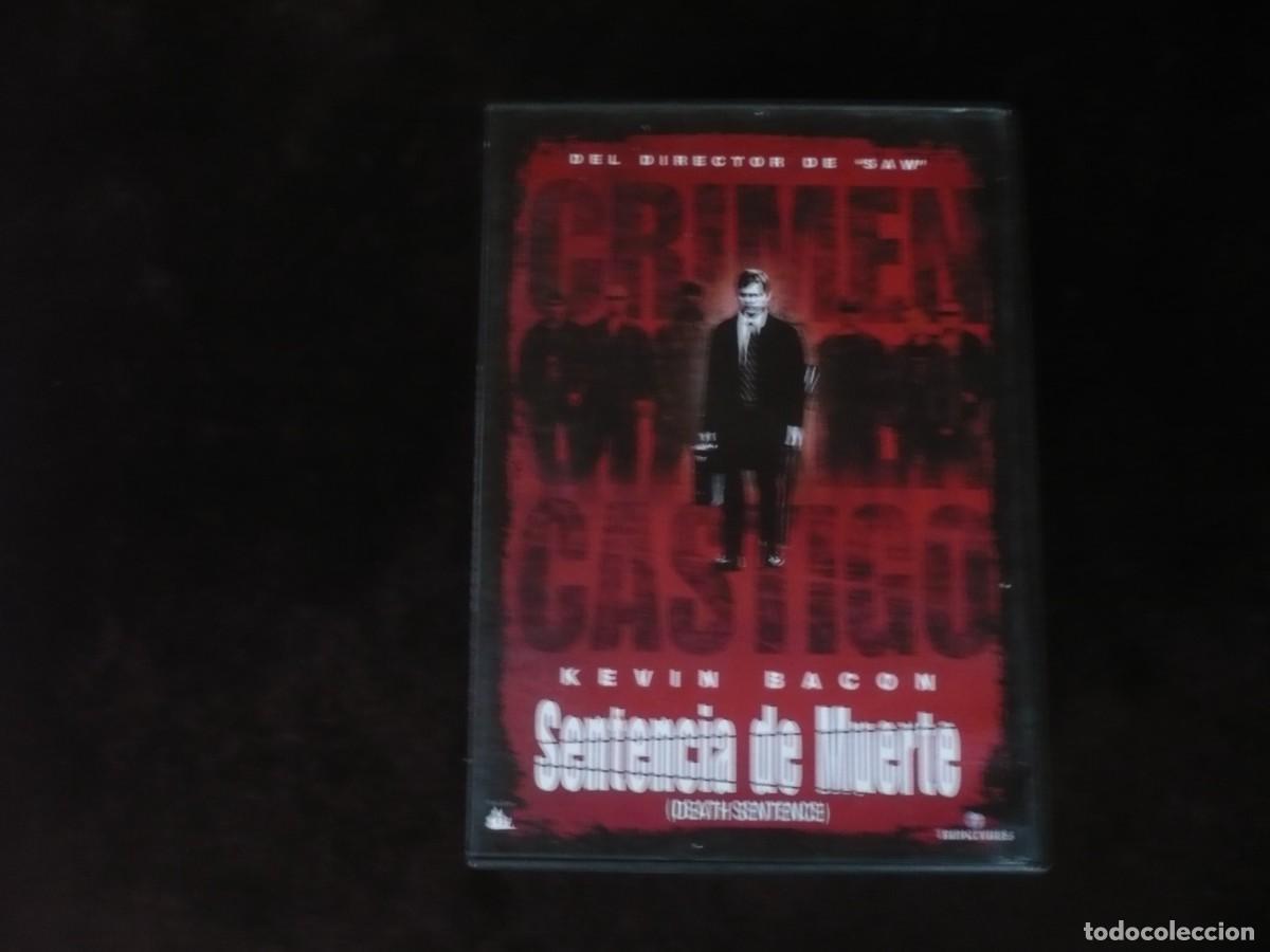 Cine: sentencia de muerte - con kevin bacon - dvd casi como nuevo