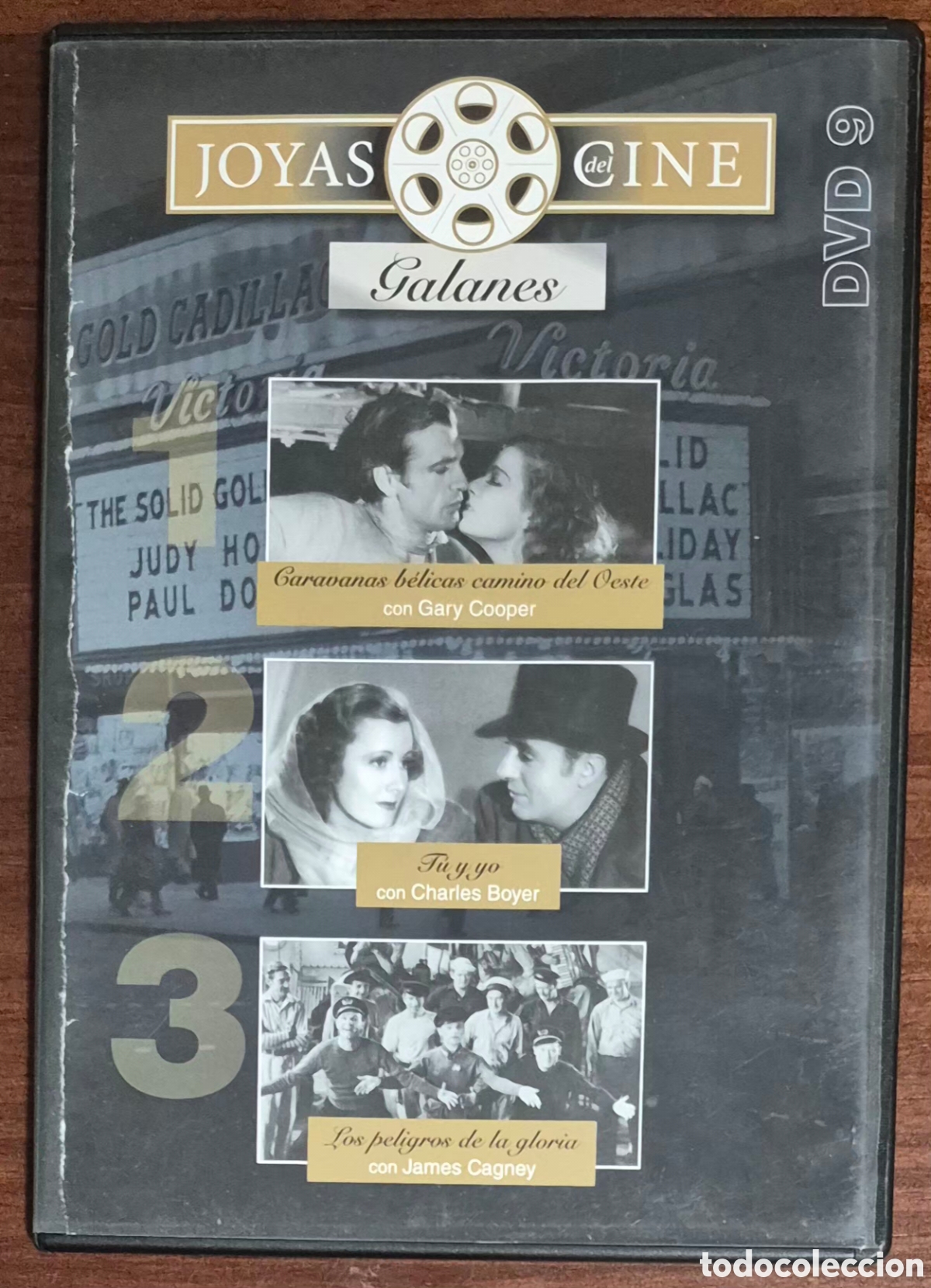 Cine: DVD - JOYAS DEL CINE (CARAVANAS B&Eacute;LICAS CAMINO DEL OESTE/T&Uacute; Y YO/LOS PELIGROS DE LA GLORIA