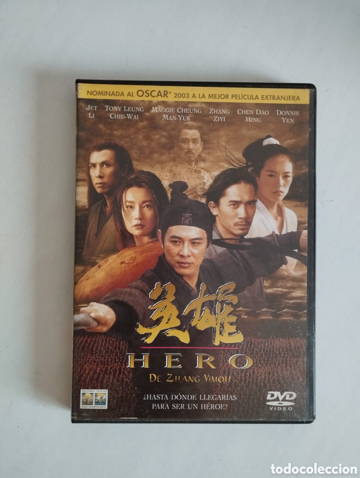 Cine: PELICULA DVD HERO (jet li)