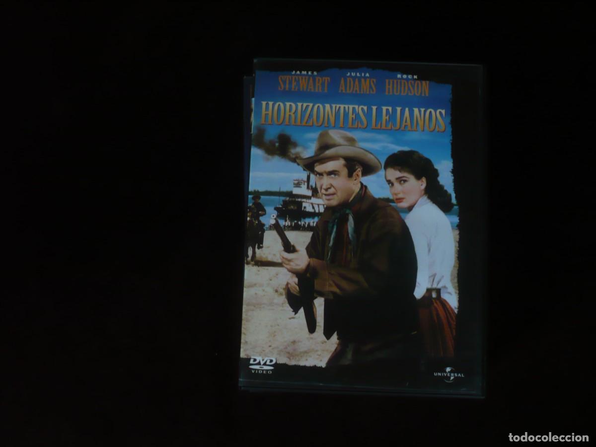 Cine: horizontes lejanos - james stewart julia adams y rock hudson - dvd casi como nuevo