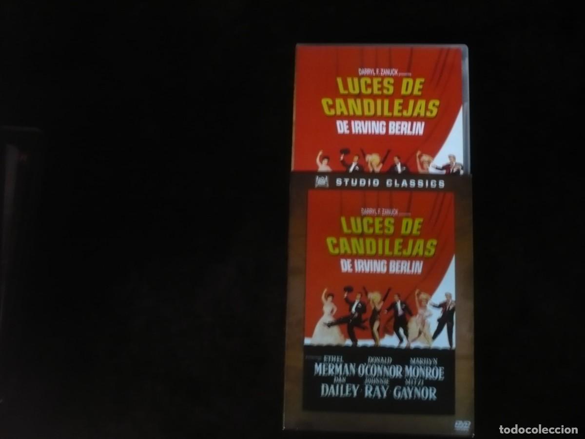 Cine: luces de candilejas - marilyn monroe - dvd como nuevo