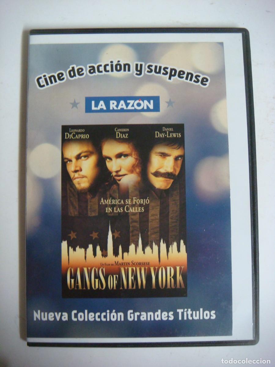 Cine: D.V.D. DE GANGS OF NEW YORK CON LEONARDO DI CAPRIO-(&)