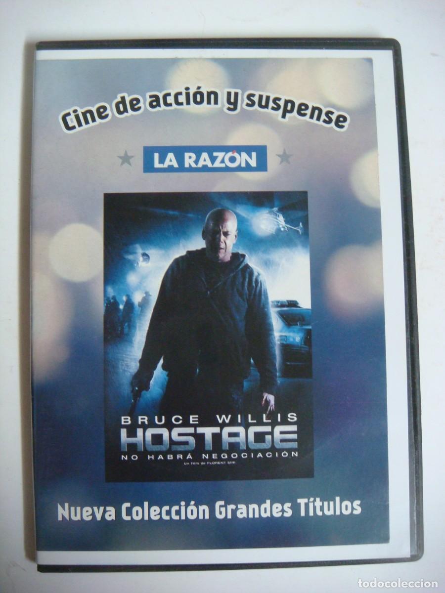 Cine: D.V.D. DE HOSTAGE CON BRUCE WILLIS-(&)