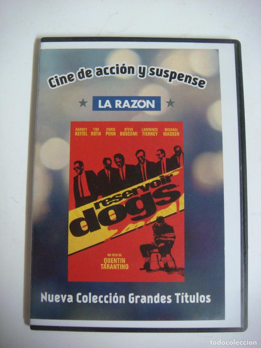 Cine: D.V,D. DE RESERVOIR DOGS CON HARVEY KEITEL-(&)