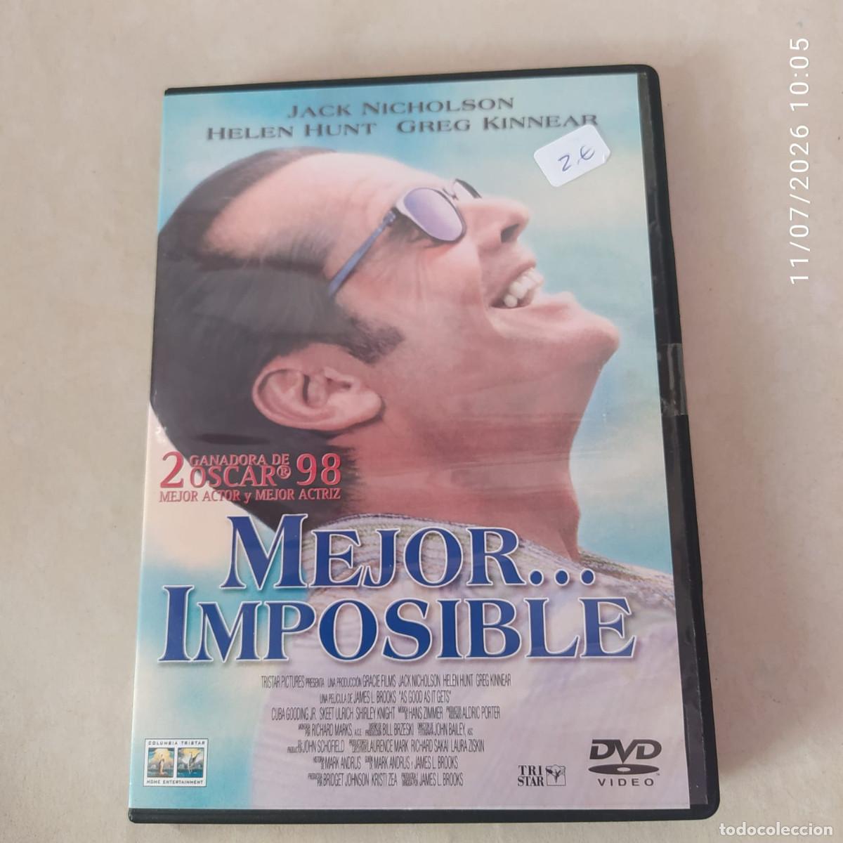 Cine: dvd de la pelicula mejor imposible