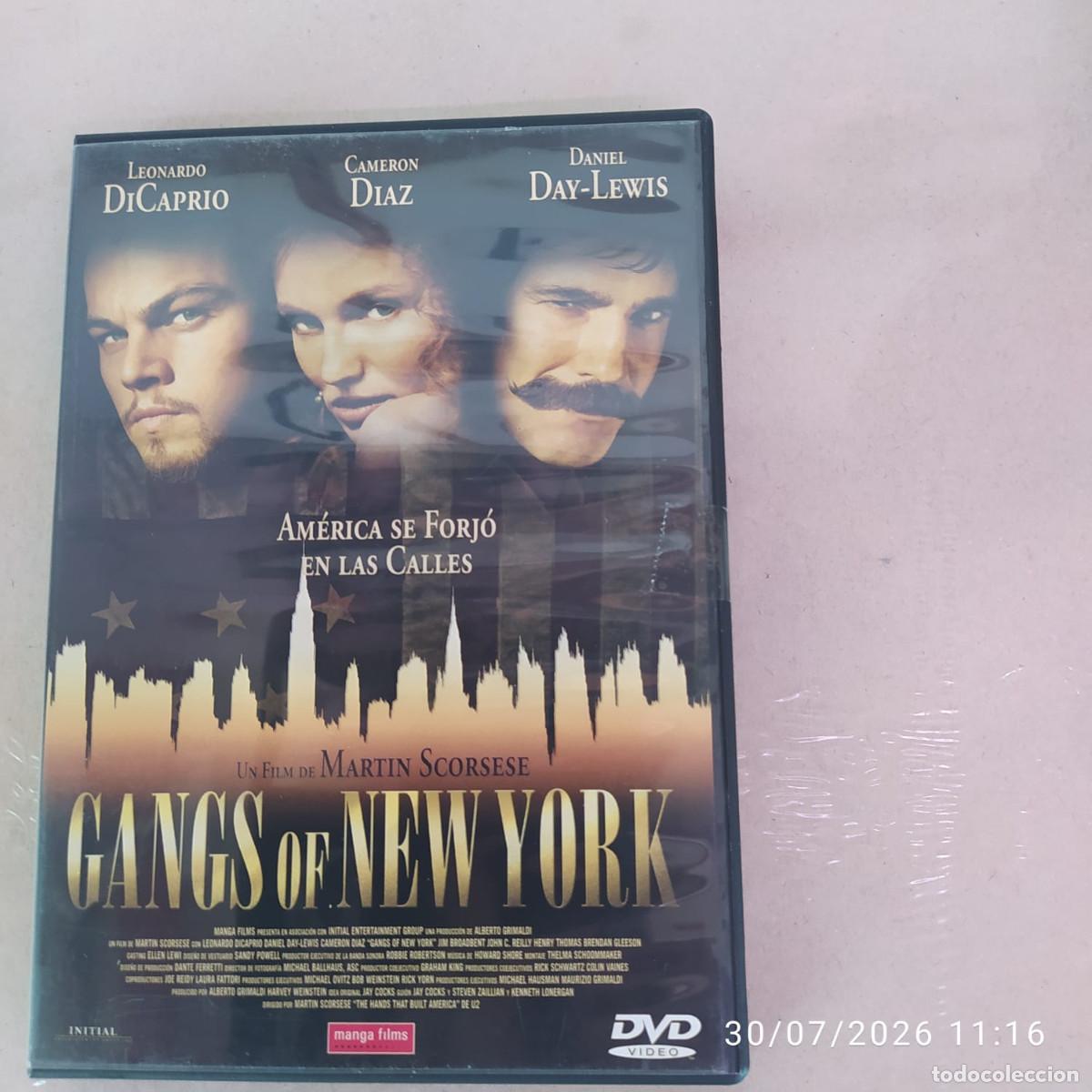 Cine: dvd de la pelicula gangs of new york