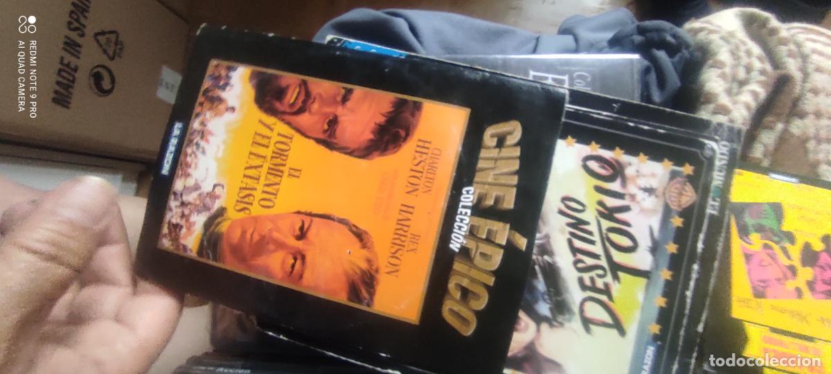 Cine: La tormenta y el &eacute;xtasis. Pel&iacute;cula/ DVD.