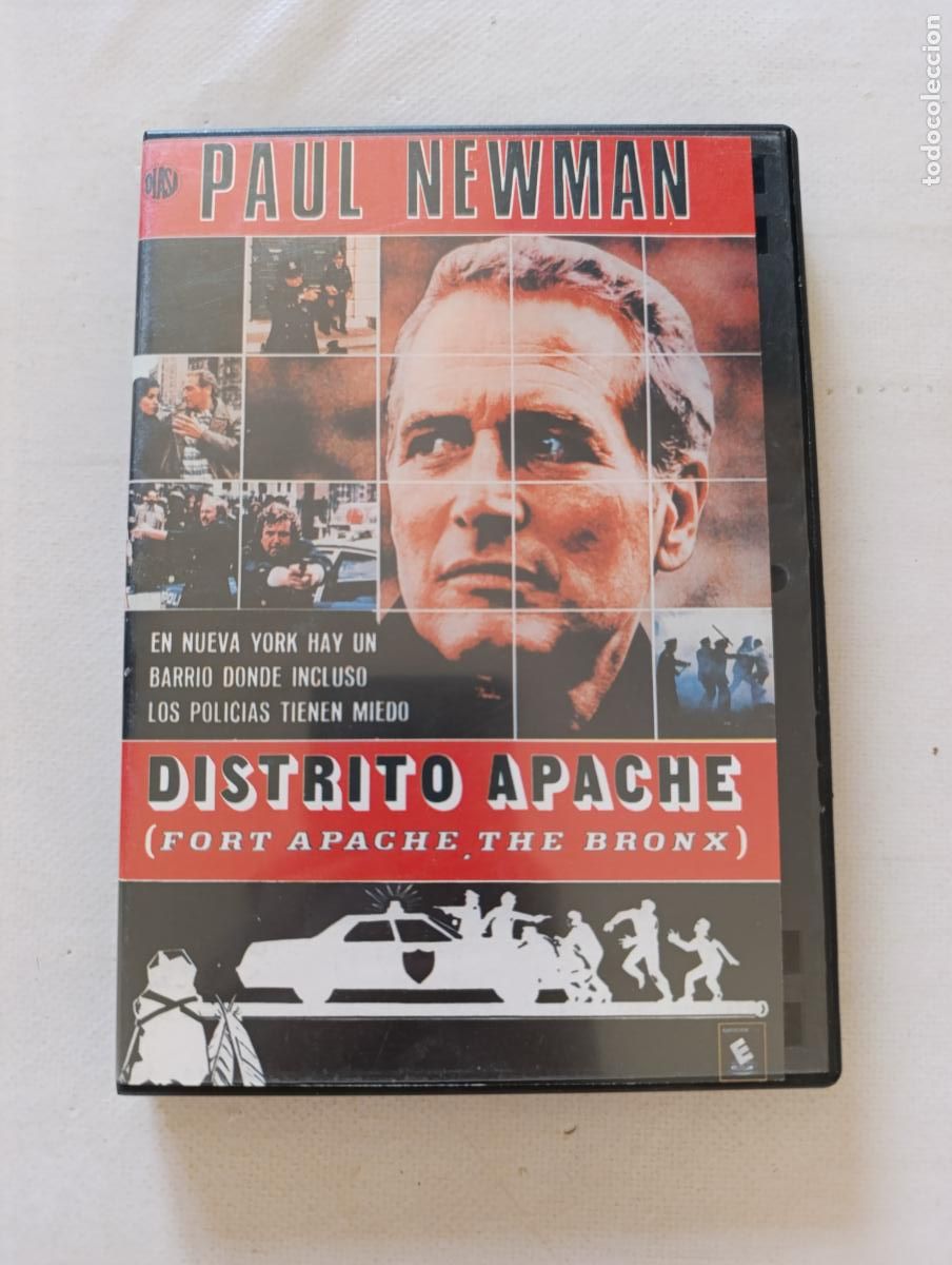 Cine: DVD DISTRITO APACHE (FORT APACHE, THE BRONX) - PAUL NEWMAN (9L)