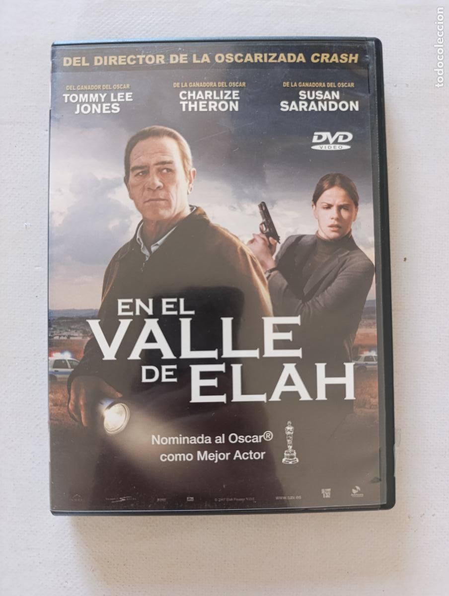 Cine: DVD EN EL VALLE DE ELAH - TOMMY LEE JONES, CHARLIZE THERON (9P)