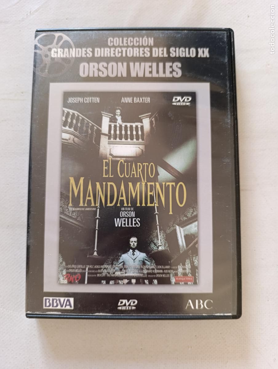 Cine: DVD EL CUARTO MANDAMIENTO - ORSON WELLES (9P)