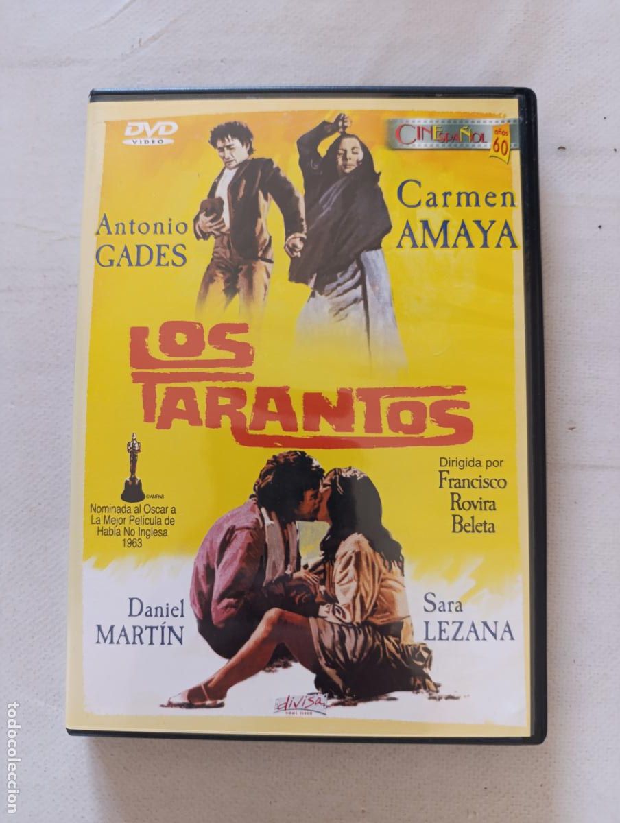 Cine: DVD LOS TARANTOS - ANTONIO GADES, CARMEN AMAYA (9Qw)