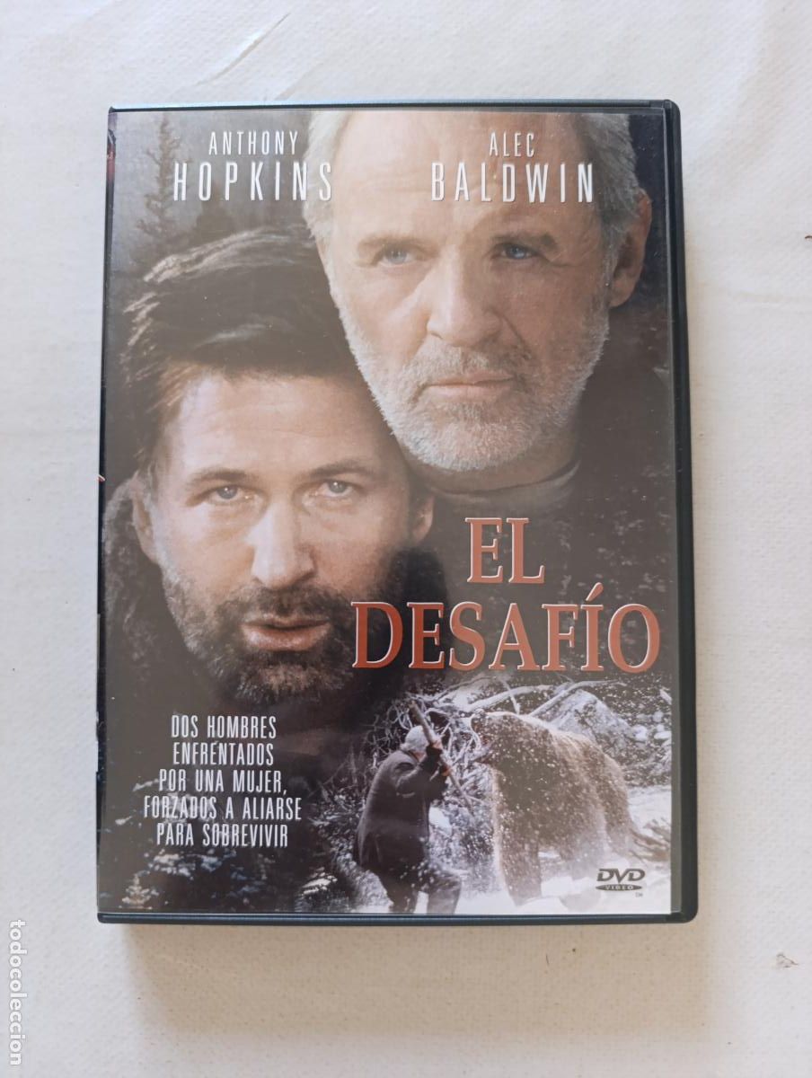 Cine: DVD EL DESAFIO - ANTHONY HOPKINS, ALEC BALDWIN (9Q)