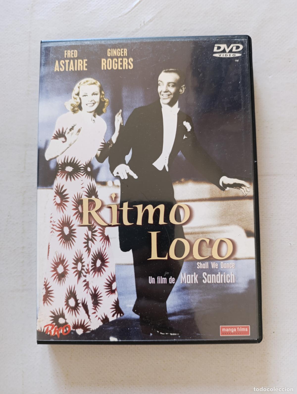 Cine: DVD RITMO LOCO - FRED ASTAIRE, GINGER ROGERS (9V)
