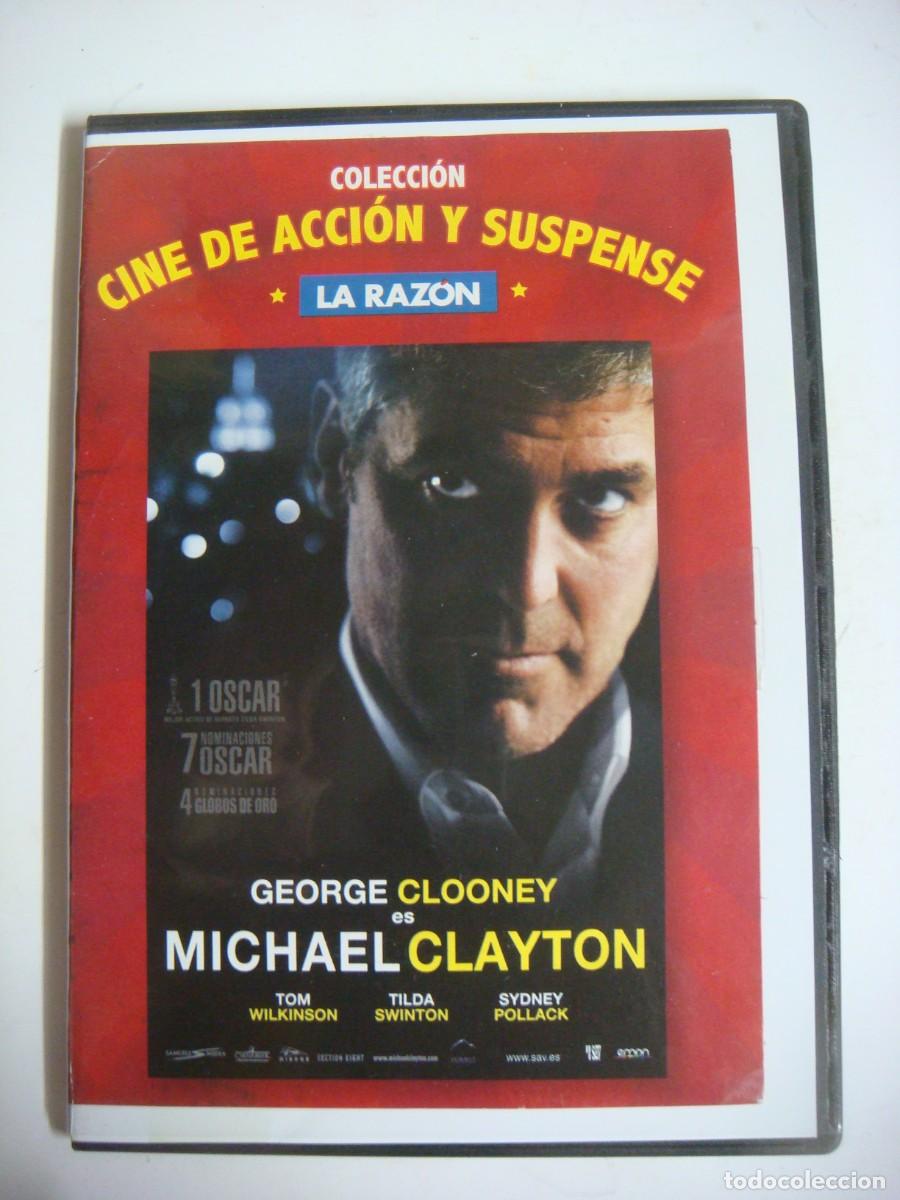 Cine: D.V.D. DE MICHAEL CLAYTON CON GEORGE CLOONEY-(&)
