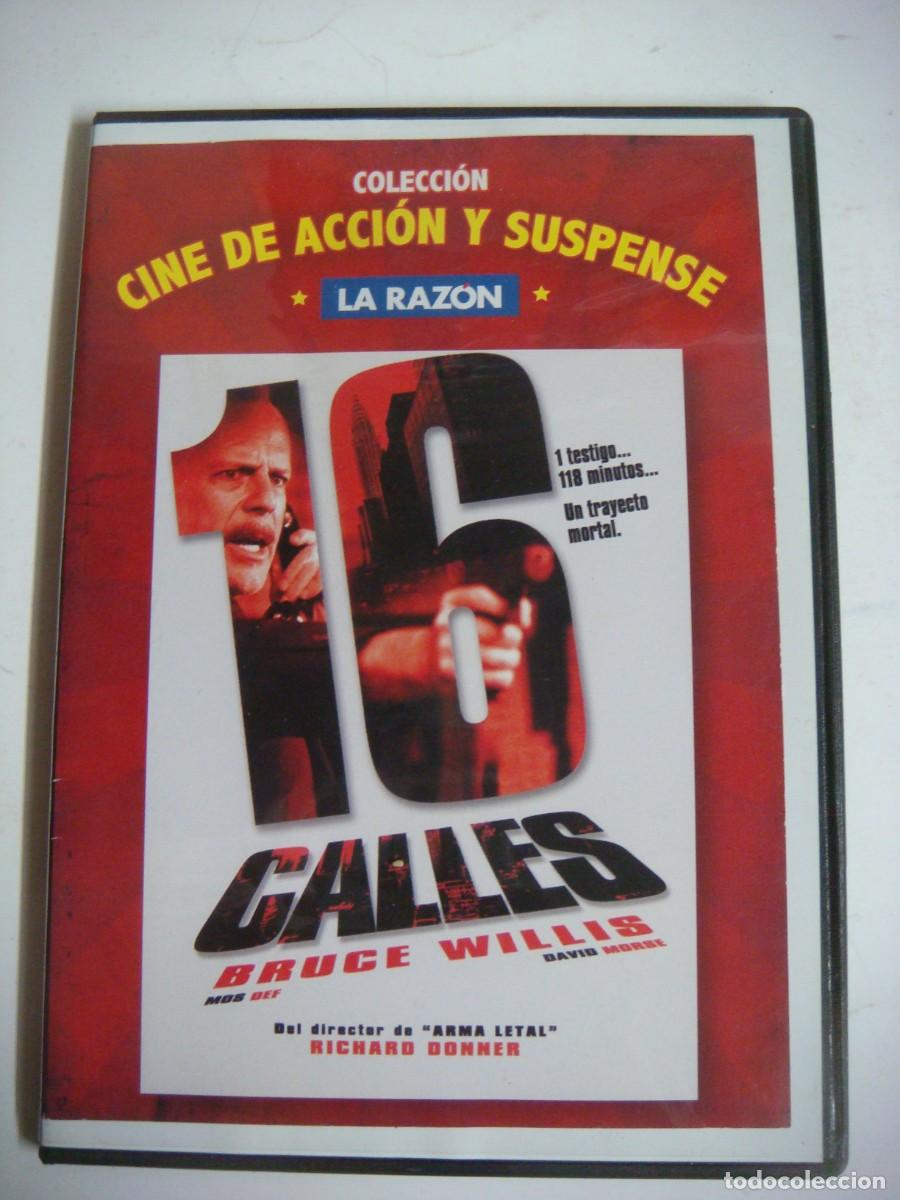Cine: D.V.D. DE 16 CALLES CON BRUCE WILLIS-(&)