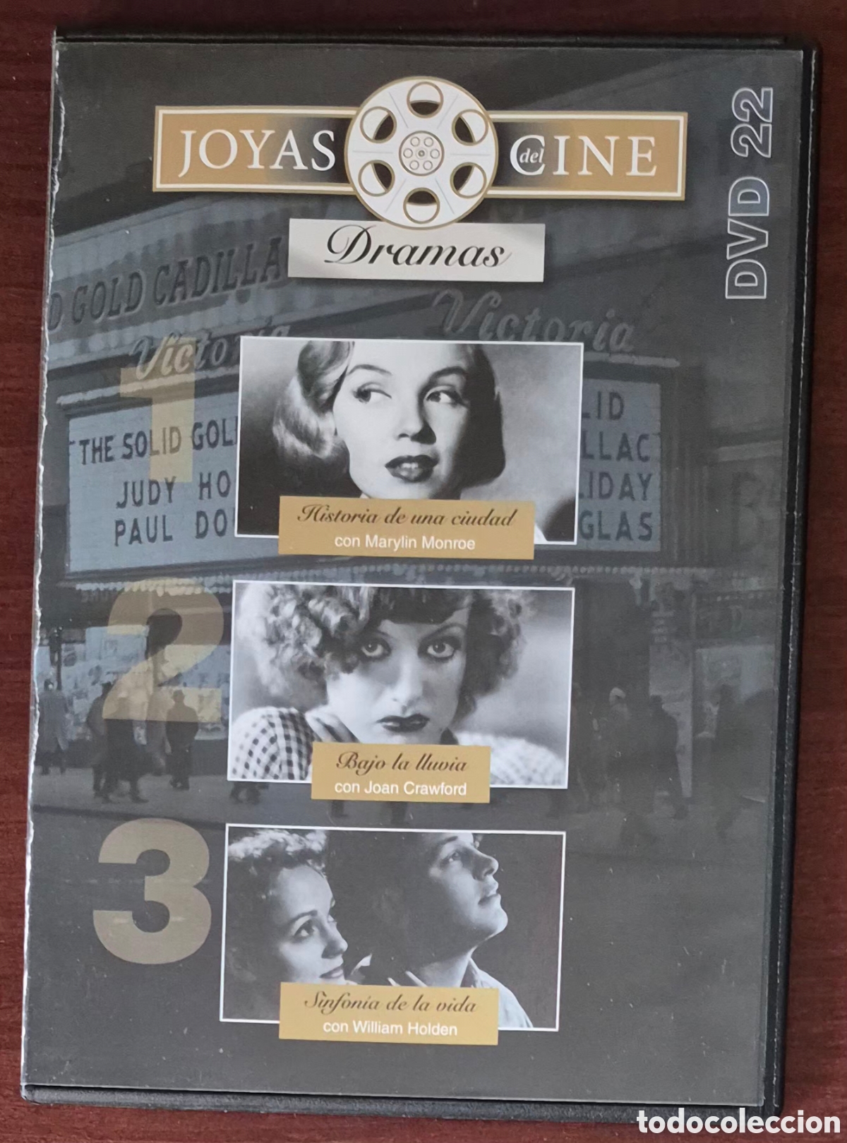 Cine: DVD - JOYAS DEL CINE (DRAMAS) HISTORIA DE UNA CIUDAD/BAJO LA LLUVIA/SINFON&Iacute;A DE LA VIDA