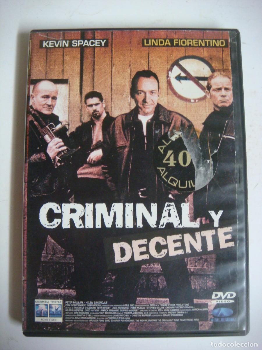 Cine: D.V,D. DE CRIMINAL Y DECENTE CON KEVIN SPACEY-CAJ-N&ordm;-10