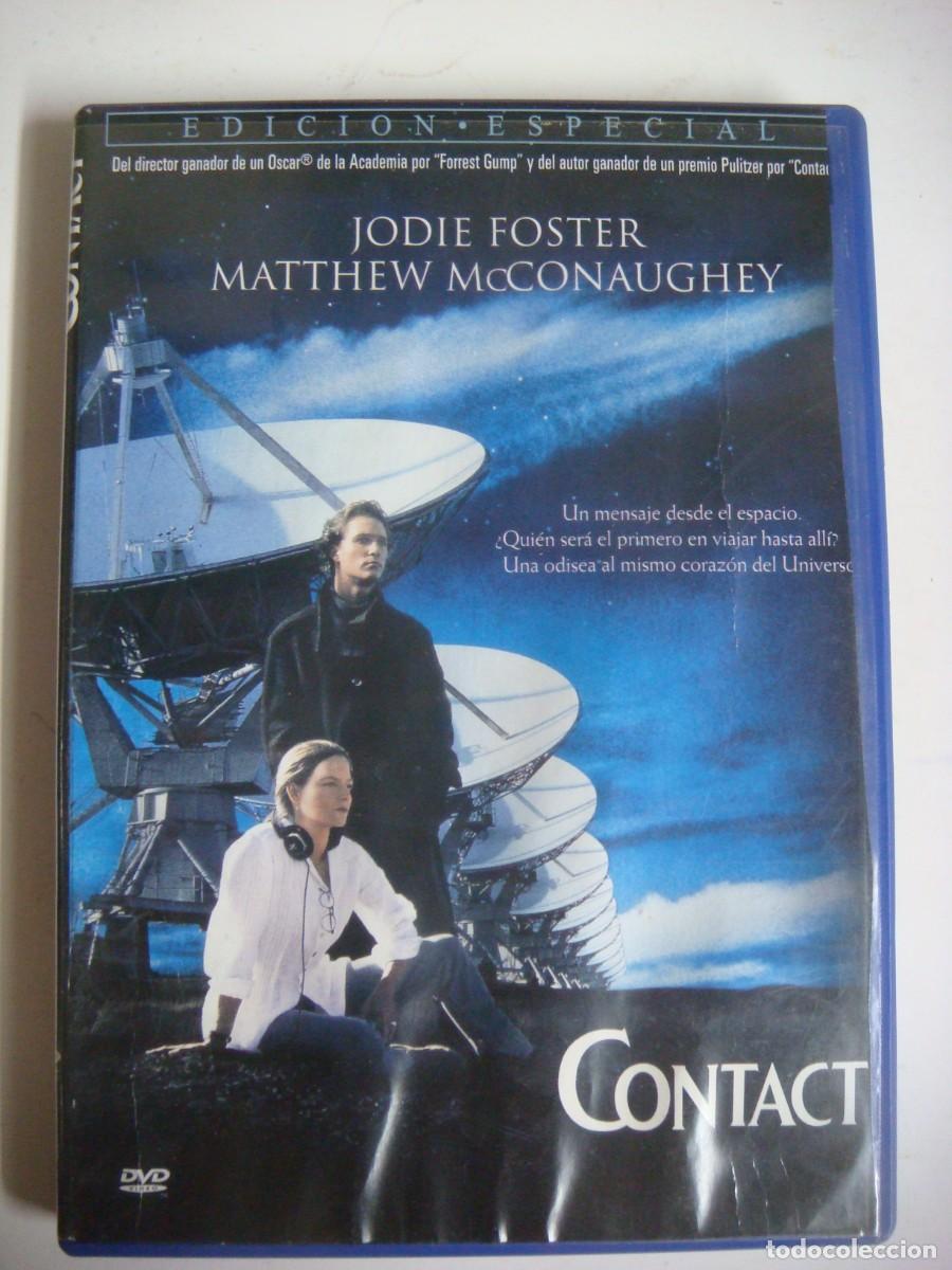 Cine: D.V,D. DE CONTACT CON JODIE FOSTER-CAJ-N&ordm;-10