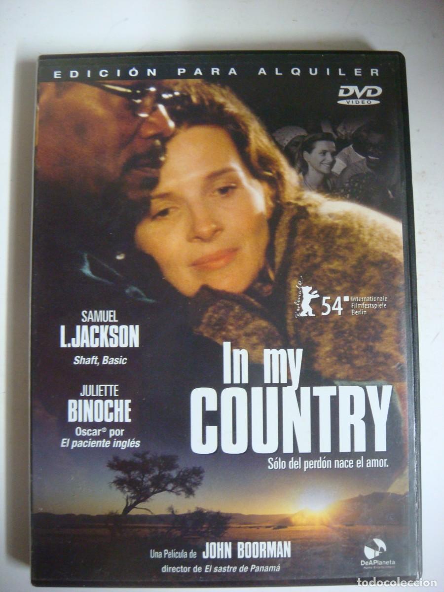 Cine: D.V,D. DE IN MY COUNTRY CON SAMUEL L. JACKSON-CAJ-N&ordm;-10