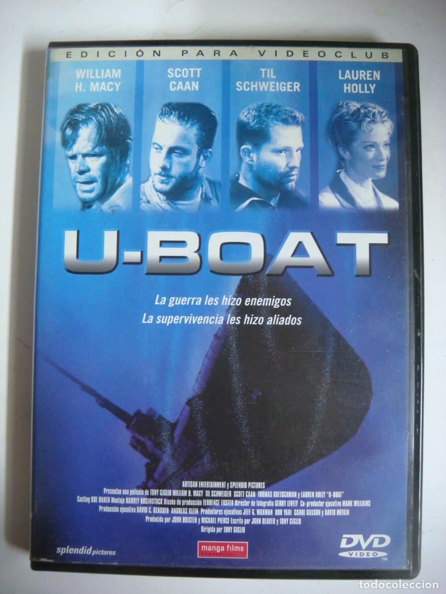 Cine: D.V,D. DE U-BOAT CON WILLIAM H.MACY-CAJ-N&ordm;-10