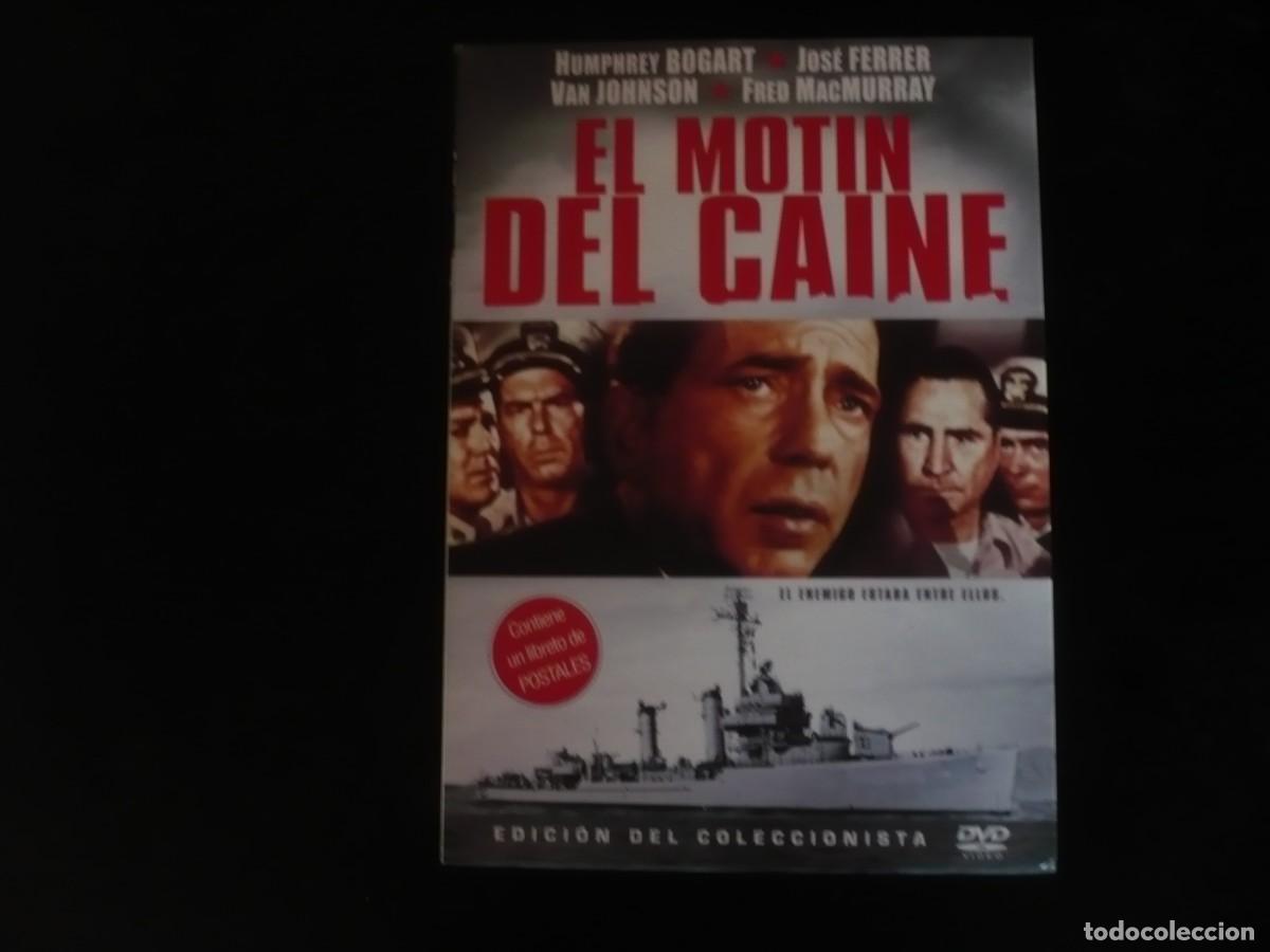 Cine: el motin del caine - edicion especial con libreto de postales - dvd como nuevo