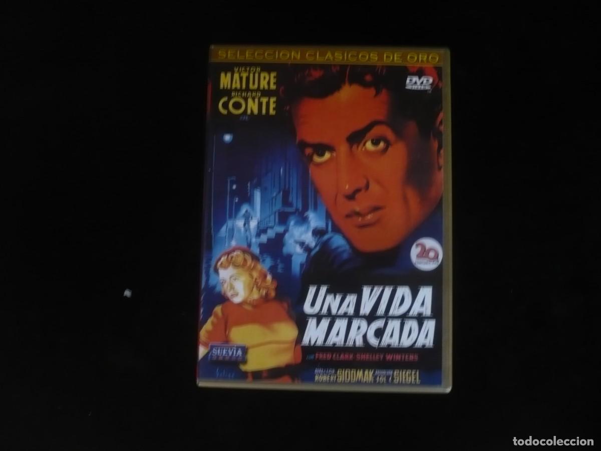 Cine: una vida marcada - victor mature - dvd casi como nuevo
