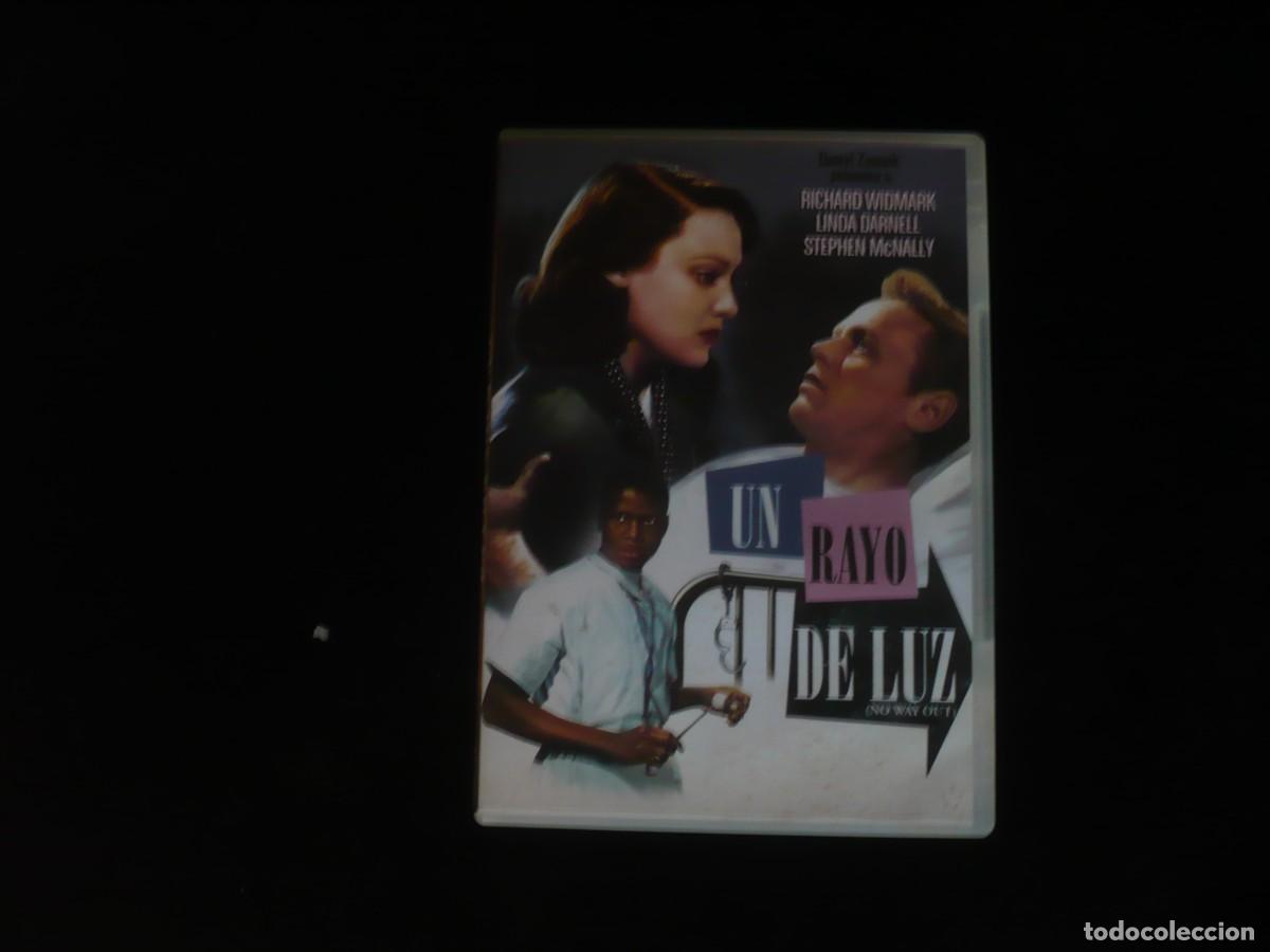 Cine: un rayo de luz - richard widmark - dvd casi como nuevo