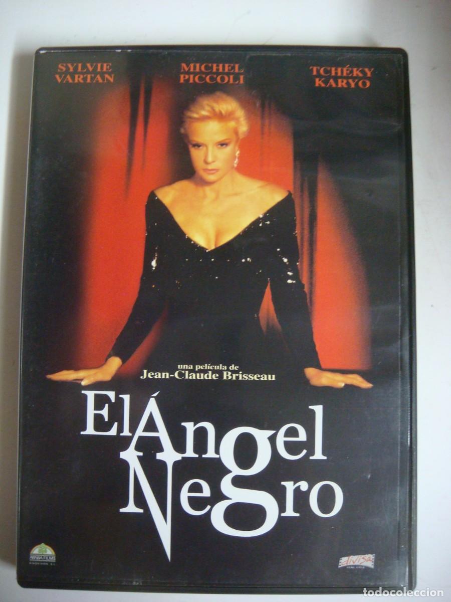Cine: D.V.D. DE EL ANGEL NEGRO CON SYLVIE VARTAN-CAJ-N&ordm;-9