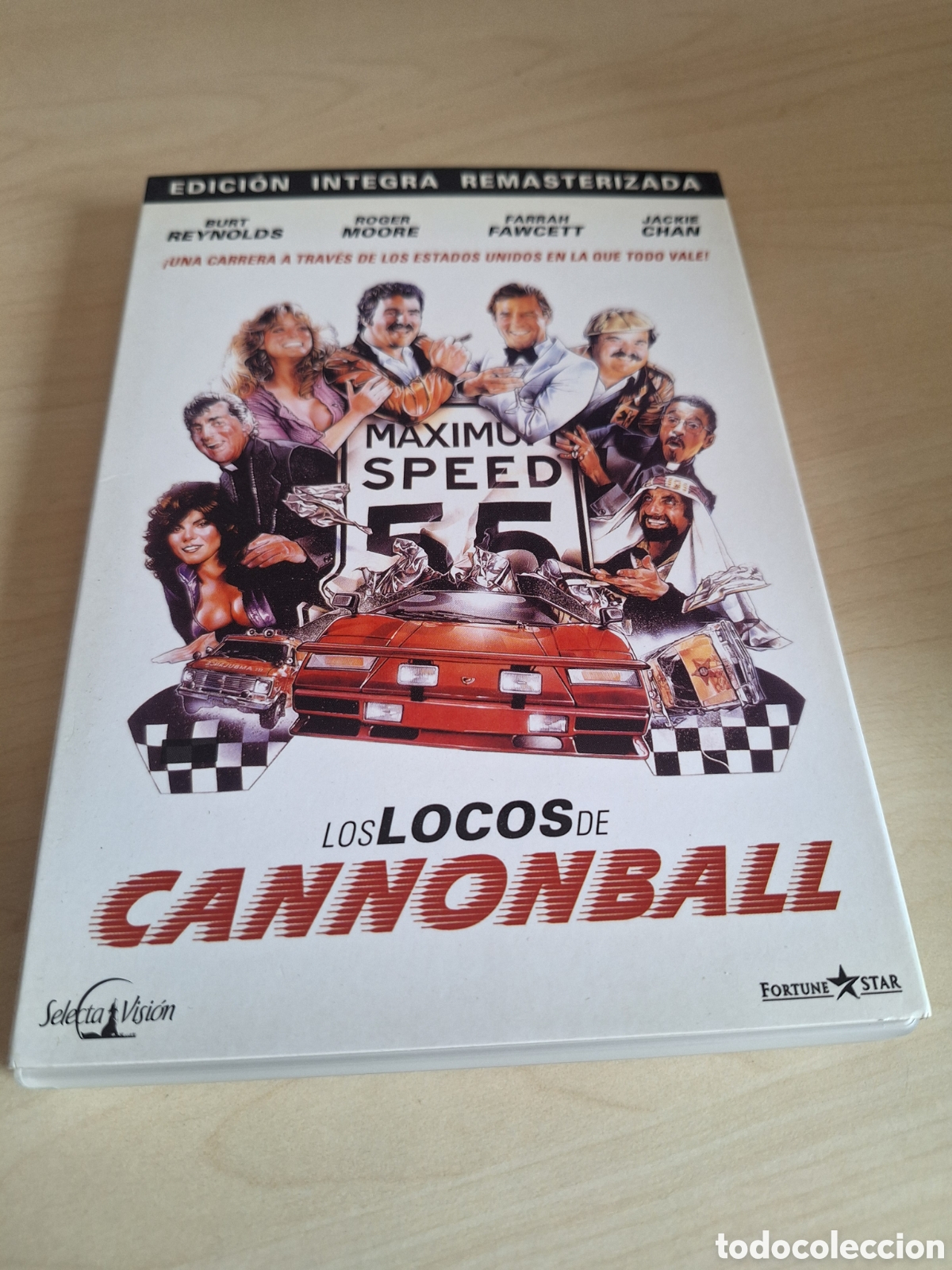 Cine: RD32 los locos de cannonball DVD SEGUNDAMANO