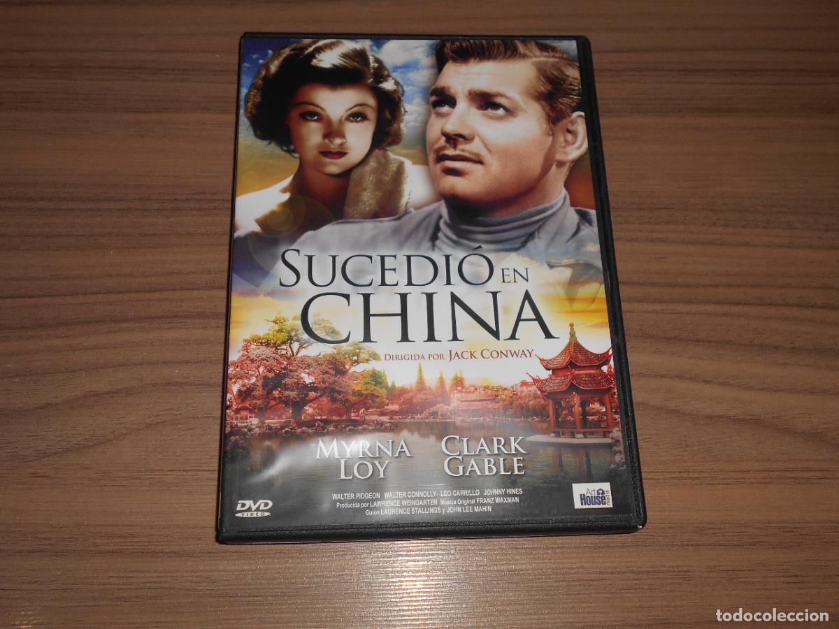 Cine: SUCEDIO EN CHINA DVD Myrna Loy CLARK GABLE Como NUEVA