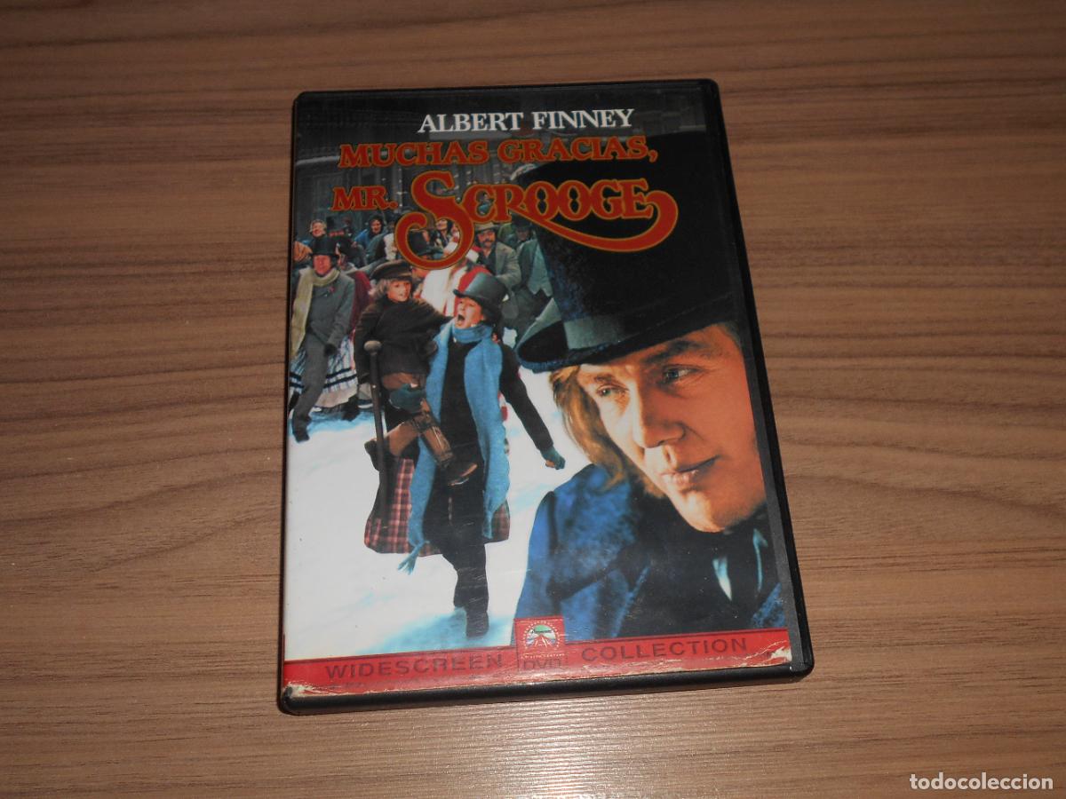 Cine: MUCHAS GRACIAS MR. SCROOGE DVD Disco COMO NUEVO